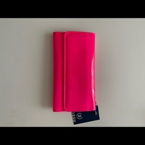 Bright Pink Izod Neoprene Wallet